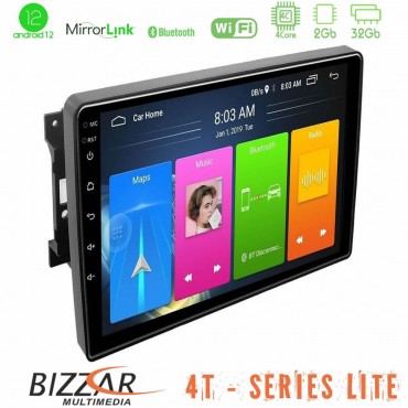 Bizzar 4T Series Chrysler / Dodge / Jeep 4core Android13 2+32GB Navigation Multimedia Tablet 10"