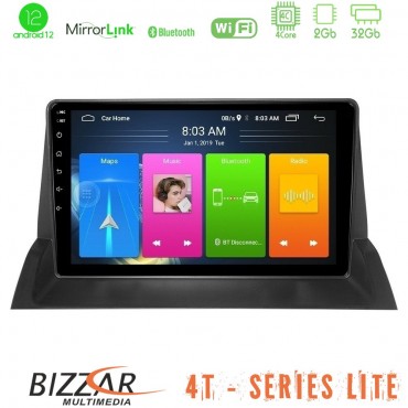 Bizzar 4T Series Mazda 6 2002-2006 4Core Android13 2+32GB Navigation Multimedia Tablet 9"