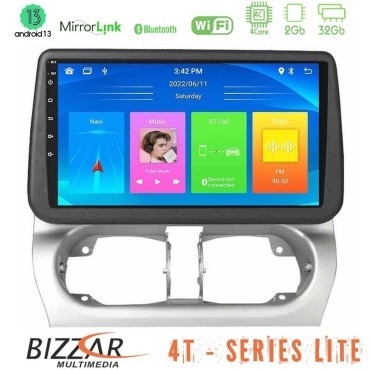 Bizzar 4T Series Opel Corsa C/Combo C 4Core Android13 2+32GB Navigation Multimedia Tablet 9"