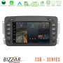Bizzar OEM Mercedes C Class/CLK Class (W203/W209) 8core Android14 4+64GB Navigation Multimedia Deckless 7" με Carplay/AndroidAuto (OEM Style)