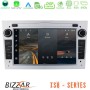Bizzar Opel Astra/Corsa/Antara/Zafira 8core Android14 4+64GB Navigation Multimedia Deckless 7" με Carplay/AndroidAuto (OEM Style | Silver Color)