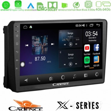 Cadence X Series Ford 2007-&gt; 8core Android 14 4+64GB Navigation Multimedia Tablet 9"
