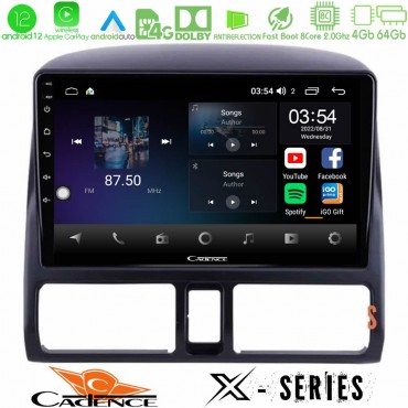 Cadence X Series Honda CRV 2002-2006 8core Android 14 4+64GB Navigation Multimedia Tablet 9"