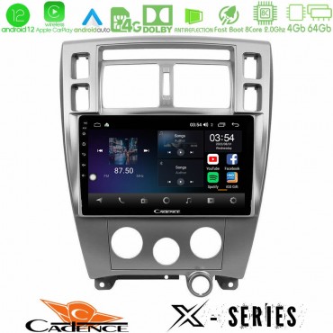 Cadence X Series Hyundai Tucson 8core Android 14 4+64GB Navigation Multimedia Tablet 10"