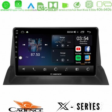 Cadence X Series Mazda6 2002-2006 8core Android 14 4+64GB Navigation Multimedia Tablet 9"