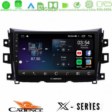Cadence X Series Nissan Navara NP300 8core Android 14 4+64GB Navigation Multimedia Tablet 9" Cadence X Series Nissan Navara NP300 8core Android 14 4+64GB Navigation Multimedia Tablet 9"