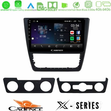Cadence X Series Skoda Yeti 2009-&gt; 8core Android 14 4+64GB Navigation Multimedia Tablet 10"