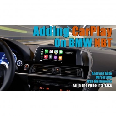 BMW CCC Wireless CarPlay/Android Auto Interface & Camera In