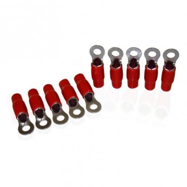 Bizzar 8ga Ring Terminal Red (Συσκ. 20τμχ)