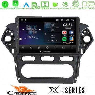 Cadence X Series Ford Mondeo 2011-2014 8core Android 14 4+64GB Navigation Multimedia Tablet 10"