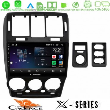 Cadence X Series Hyundai Getz 2002-2009 8core Android 14 4+64GB Navigation Multimedia Tablet 9"