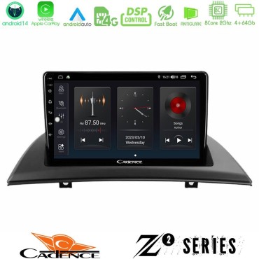Cadence Z2 Series 8Core Android14 4+64GB  BMW E83 Navigation Multimedia Tablet 9" Με Carplay &amp; Android Auto
