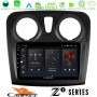 Cadence Z2 Series 8Core Android14 4+64GB     Dacia Dokker 2014-2021 Navigation Multimedia Tablet 9"  Με Carplay & Android Auto