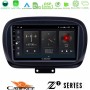 Cadence Z2 Series 8Core Android14 4+64GB Fiat 500X Navigation Multimedia Tablet 9" Με Carplay & Android Auto
