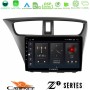 Cadence Z2 Series 8Core Android14 4+64GB Honda Civic Hatchback 2012-2015 Navigation Multimedia Tablet 9" Με Carplay & Android Auto