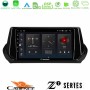 Cadence Z2 Series 8Core Android14 4+64GB Peugeot 208 2019-2023 Navigation Multimedia Tablet 9" Με Carplay & Android Auto
