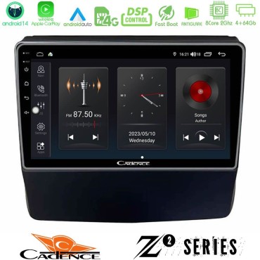 Cadence Z2 Series 8Core Android14 4+64GB Subaru Forester/Impreza 2018-2021 Navigation Multimedia Tablet 9" Με Carplay &amp; Android Auto