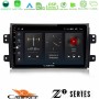 Cadence Z2 Series 8Core Android14 4+64GB  Suzuki SX4 2006-2014 Fiat Sedici 2006-2014 Navigation Multimedia Tablet 9" ฮฮต Carplay & Android Auto