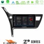Cadence Z2 Series 8Core Android14 4+64GB Toyota Corolla 2017-2018 Navigation Multimedia Tablet 10" Με Carplay & Android Auto