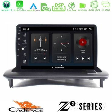 Cadence Z2 Series 8Core Android14 4+64GB Volvo S40/C30/C70 Navigation Multimedia Tablet 9" Με Carplay &amp; Android Auto