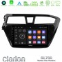 Clarion GL700 Lite Series 8Core Android11 2+32GB Hyundai i20 2014-2018 Navigation Multimedia Tablet 9" Με Carplay &amp; Android Auto