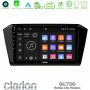 Clarion GL700 Lite Series 8Core Android11 2+32GB VW Passat Navigation Multimedia Tablet 10" Με Carplay & Android Auto