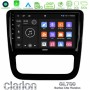 Clarion GL700 Lite Series 8Core Android11 2+32GB VW Scirocco 2008-2014 Navigation Multimedia Tablet 9" (μαύρο γυαλιστερό) Με Carplay &amp; Android Auto