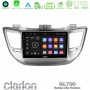 Clarion GL700 Lite Series 8Core Android11 6+128GB Hyundai Tucson 2015-2018 Navigation Multimedia Tablet 9" Με Carplay & Android Auto