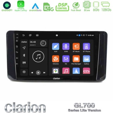Clarion GL700 Lite Series Skoda Kamiq 2019-2022 8Core Android11 6+128GB Navigation Multimedia Tablet 9" Με Carplay &amp; Android Auto