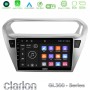 Clarion GL300 Series 4Core Android11 2+32GB Citroen C-Elysee / Peugeot 301 Navigation Multimedia Tablet 9" Με Carplay &amp; Android Auto