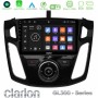 Clarion GL300 Series 4Core Android11 2+32GB Ford Focus 2012-2018 Navigation Multimedia Tablet 9" Με Carplay &amp; Android Auto