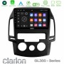 Clarion GL300 Series 4Core Android11 2+32GB Hyundai i30 2007-2012 Manual A/C Navigation Multimedia Tablet 9" Με Carplay & Android Auto