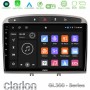 Clarion GL300 Series 4Core Android11 2+32GB Peugeot 308/RCZ Navigation Multimedia Tablet 9" (Ασημί Χρώμα) Με Carplay &amp; Android Auto