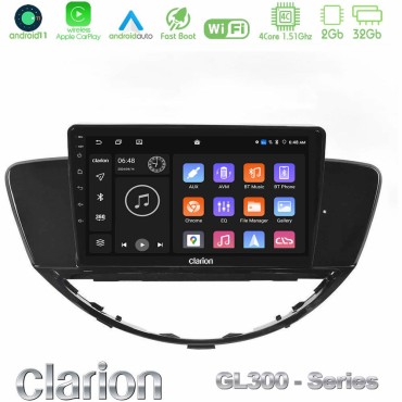 Clarion GL300 Series 4Core Android11 2+32GB Subaru Tribeca 2007-2014 Navigation Multimedia Tablet 9" Με Carplay &amp; Android Auto