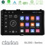 Clarion GL300 Series 4Core Android11 2+32GB Toyota Corolla/Auris 2017-2019 Navigation Multimedia Tablet 9" Με Carplay & Android Auto