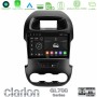 Clarion GL700 Series 8Core Android13 4+64GB Ford Ranger 2012-2016 Navigation Multimedia Tablet 9" Με Carplay &amp; Android Auto