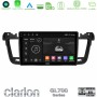 Clarion GL700 Series 8Core Android13 4+64GB Peugeot 508 2010-2018 Navigation Multimedia Tablet 9" Με Carplay & Android Auto
