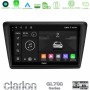 Clarion GL700 Series 8Core Android13 4+64GB Skoda Rapid 2013-2017 Navigation Multimedia Tablet 9" Με Carplay & Android Auto