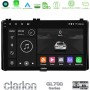 Clarion GL700 Series 8Core Android13 4+64GB Toyota Corolla/Auris 2017-2019 Navigation Multimedia Tablet 9" Με Carplay & Android Auto