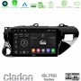 Clarion GL700 Series 8Core Android13 4+64GB Toyota Hilux 2017-2024 Navigation Multimedia Tablet 10" ฮฮต Carplay & Android Auto