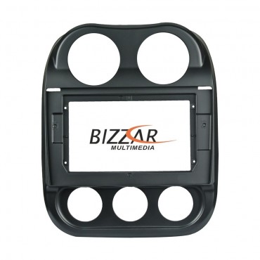 Πρόσοψη, Καλωδίωση & CANbus Box Για Jeep Compass Για Tablet 10"