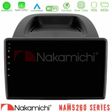 Nakamichi NAM5260 Series 4Core Android12 4+64GB Ford Ecosport 2018-2020 Navigation Multimedia Tablet 10" Με Carplay & Android Auto