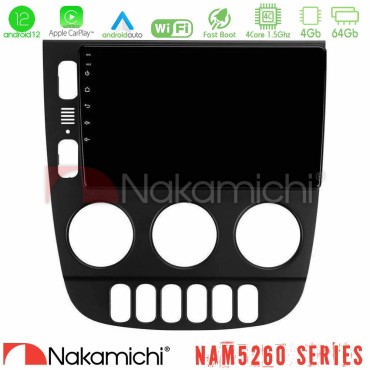 Nakamichi NAM5260 Series 4Core Android12 4+64GB Mercedes ML Class 1998-2005 Navigation Multimedia Tablet 9" Με Carplay &amp; Android Auto