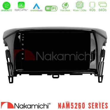 Nakamichi NAM5260 Series 4Core Android12 4+64GB Mitsubishi Eclipse Cross Navigation Multimedia Tablet 9" Με Carplay &amp; Android Auto