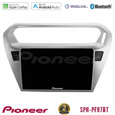 Pioneer SPH-PF97BT Series    Citroen C-Elysee / Peugeot 301 Multimedia Station 9" (Tablet Style) Με Carplay &amp; Android Auto