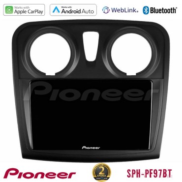 Pioneer SPH-PF97BT Series    Dacia Dokker 2014-2021 Multimedia Station 9" (Tablet Style) Με Carplay &amp; Android Auto