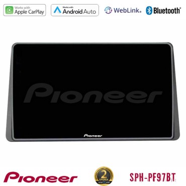 Pioneer SPH-PF97BT Series    Dacia Duster 2019-&gt; Multimedia Station 9" (Tablet Style) Με Carplay &amp; Android Auto