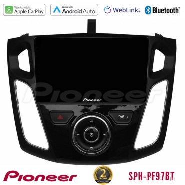 Pioneer SPH-PF97BT Series    Ford Focus 2012-2018 Multimedia Station 9" (Tablet Style) Με Carplay &amp; Android Auto