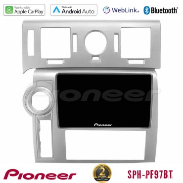 Pioneer SPH-PF97BT Series    Hummer H2 2008-2009 Multimedia Station 9" (Tablet Style) Με Carplay &amp; Android Auto