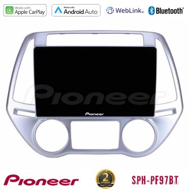 Pioneer SPH-PF97BT Series    Hyundai i20 2012-2014 Multimedia Station 9" (Tablet Style) Με Carplay &amp; Android Auto